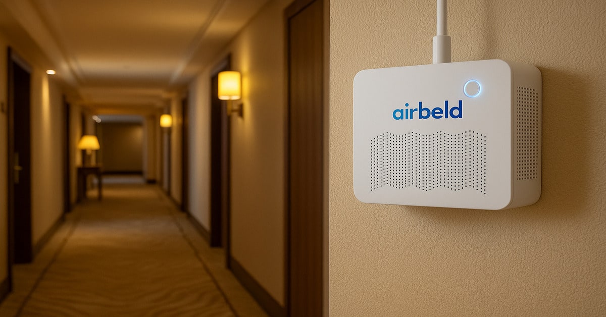 airbeld 21 جهاز مراقبة جودة الهواء في الفنادق