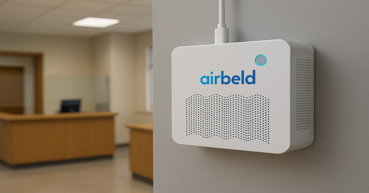 airbeld 18 جهاز مراقبة جودة الهواء في المؤسسات الحكومية