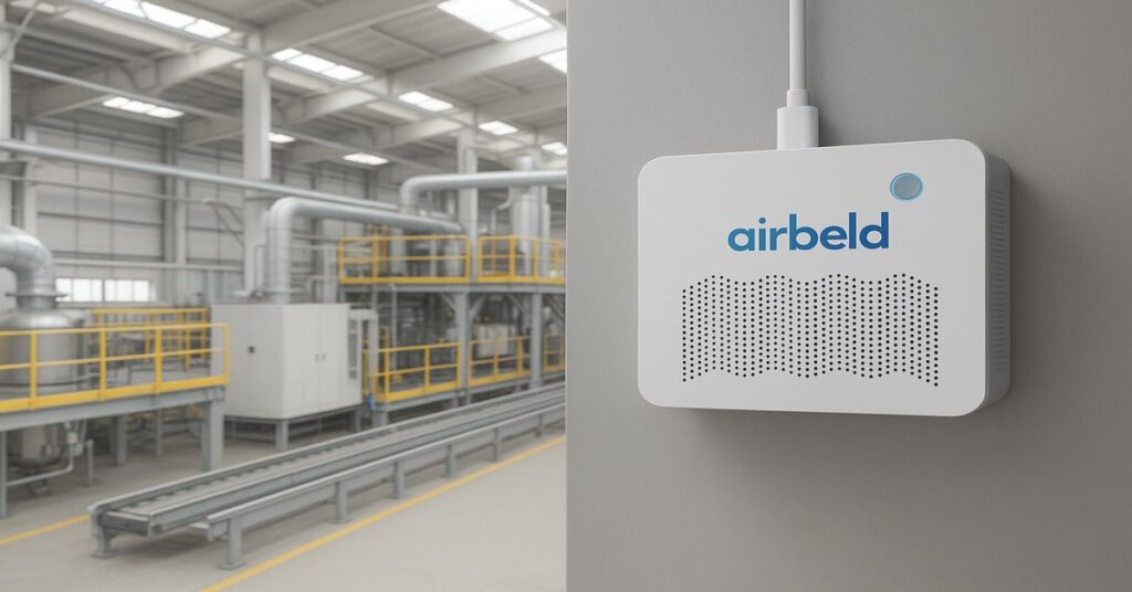 جهاز airbeld لمراقبة جودة الهواء في المصانع 7 جهاز مراقبة جودة الهواء في المصانع