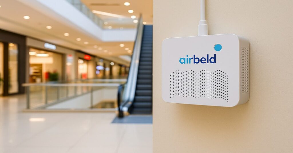 جهاز airbeld لمراقبة جودة الهواء في المولات والمراكز التجارية 4 جهاز مراقبة جودة الهواء في المولات